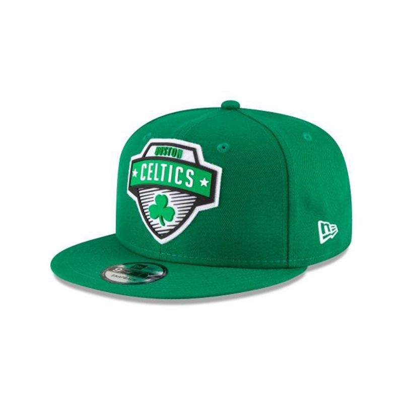 NBA Boston Celtics Tip Off Edition 9Fifty Snapback (YBW7812) - Green New Era Caps